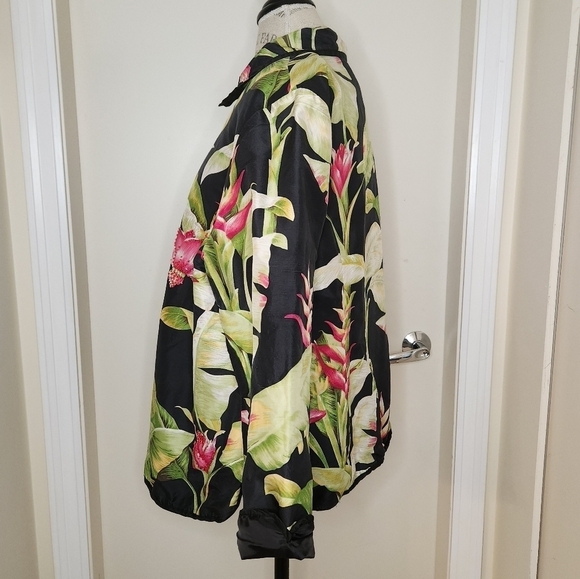 SilkLand Tropical beaded Jacket - Picture 2 of 13